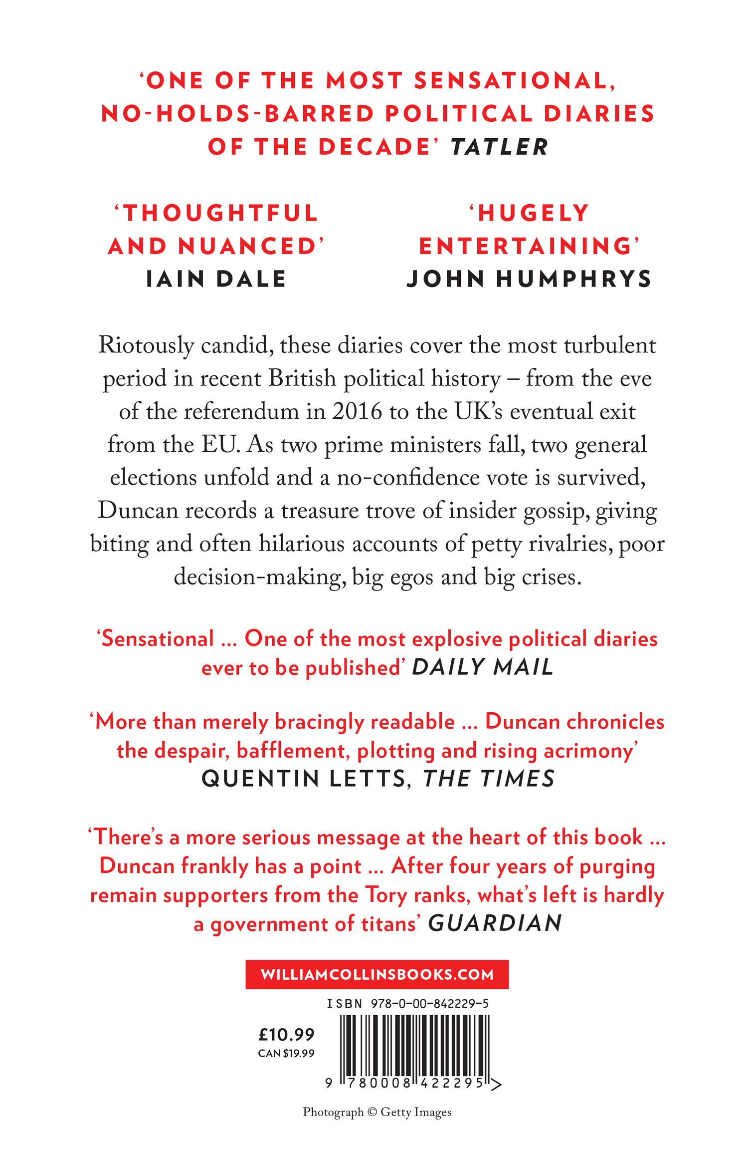 Rückseite: 9780008422295 | In the Thick of It | The Private Diaries of a Minister | Alan Duncan