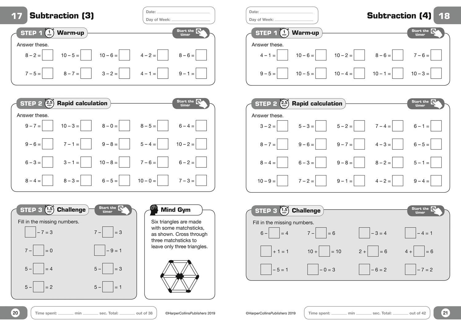 Bild: 9780008311087 | Maths in 5 Minutes a Day Age 5-6 | Ideal for Use at Home | Collins KS1