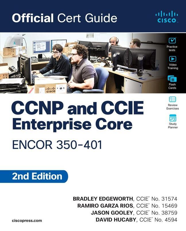 Cover: 9780138216764 | CCNP and CCIE Enterprise Core ENCOR 350-401 Official Cert Guide | Buch