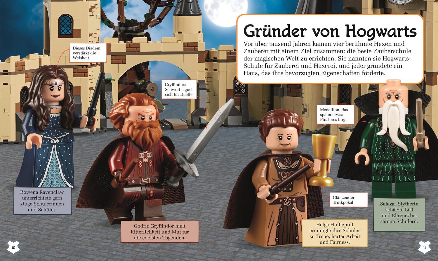 Bild: 9783831044078 | LEGO® Harry Potter(TM) Magische Hogwarts-Häuser | Julia March | Buch