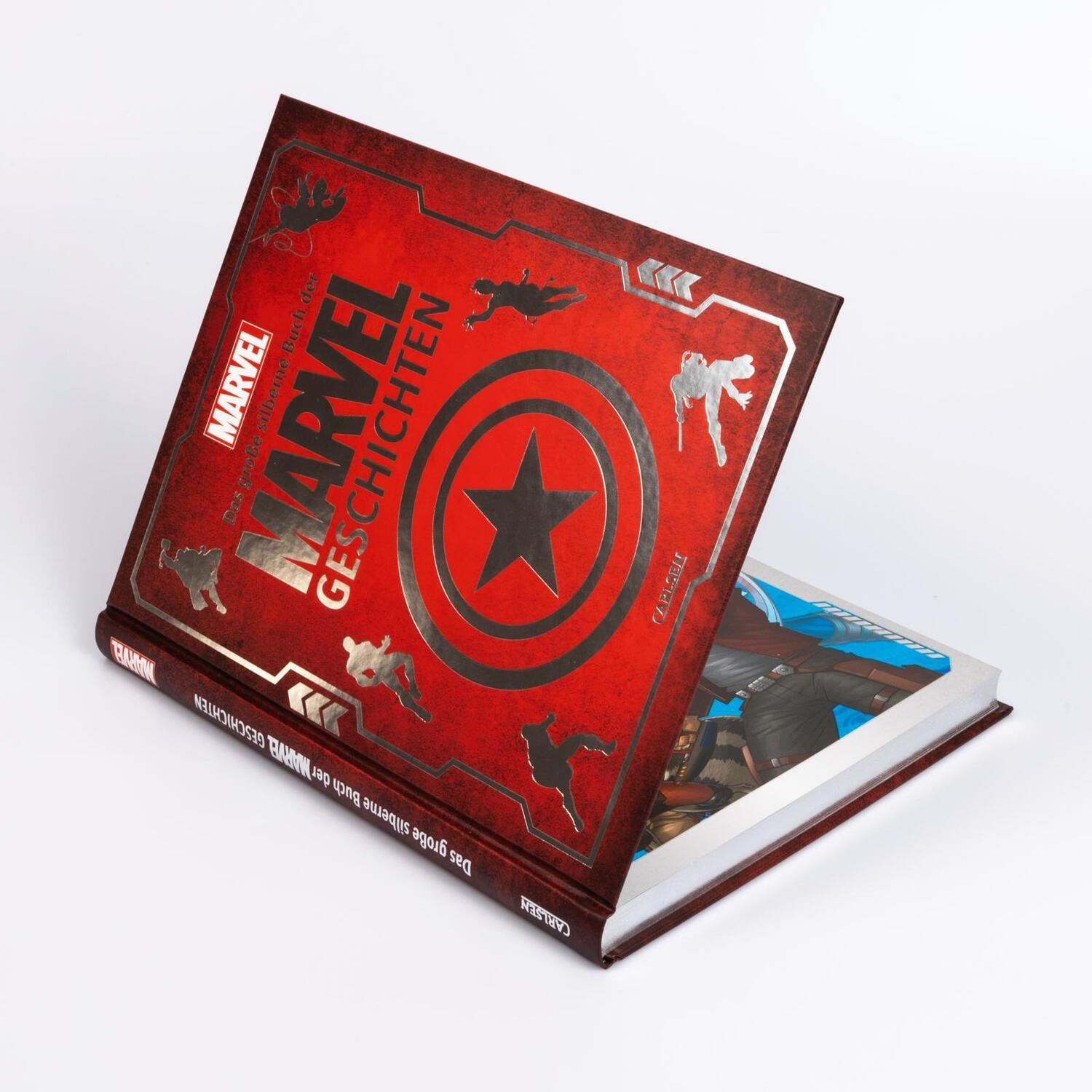 Bild: 9783551281180 | Marvel: Das große silberne Buch der MARVEL-Geschichten | Walt Disney