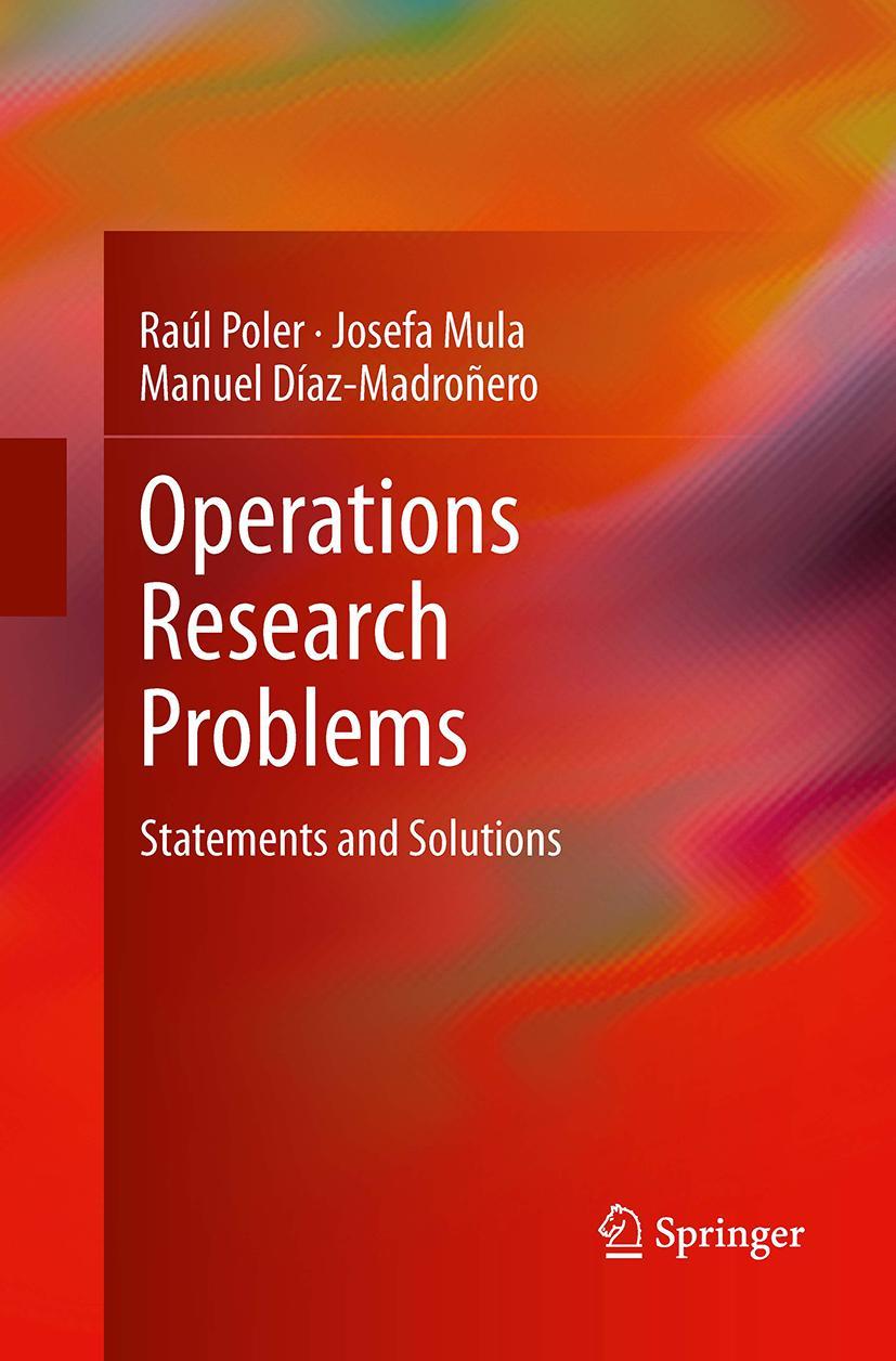 Cover: 9781447171904 | Operations Research Problems | Statements and Solutions | Taschenbuch