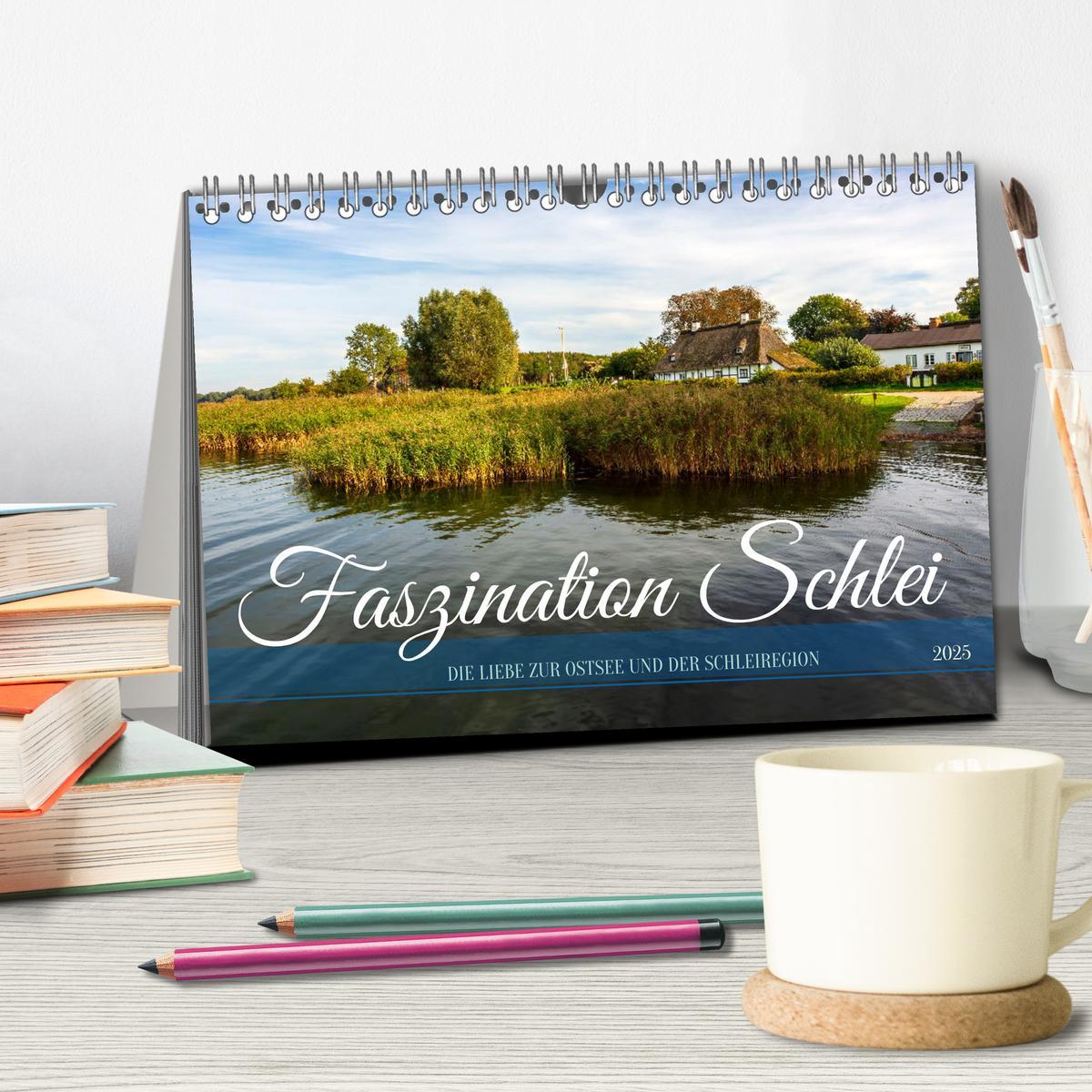 Bild: 9783383842559 | Faszination Schlei (Tischkalender 2025 DIN A5 quer), CALVENDO...