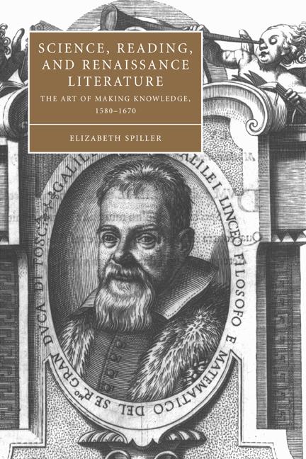 Cover: 9780521037686 | Science, Reading, and Renaissance Literature | Elizabeth Spiller