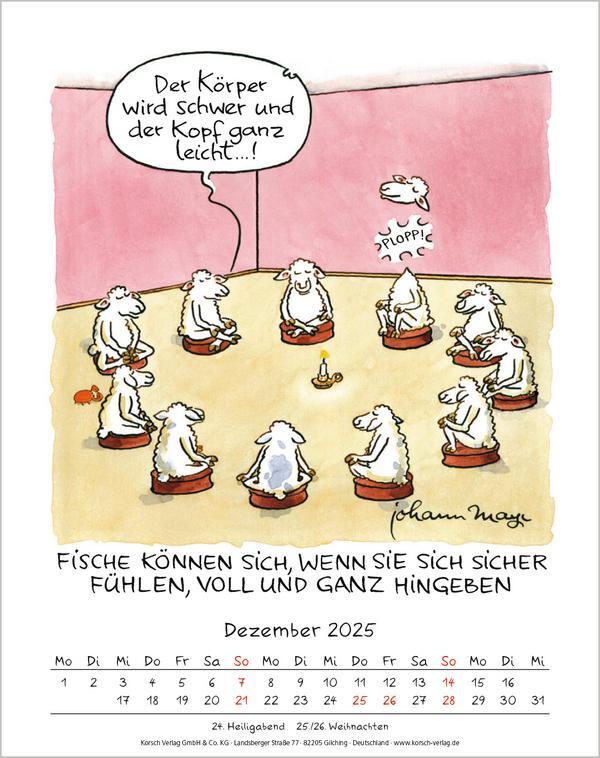 Bild: 9783731876618 | Fische 2025 | Verlag Korsch | Kalender | Spiralbindung | 13 S. | 2025