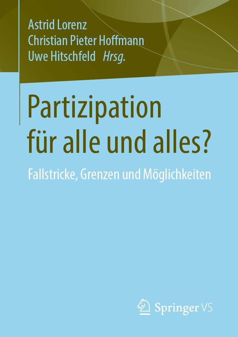 Cover: 9783658278977 | Partizipation für alle und alles? | Astrid Lorenz (u. a.) | Buch | xi