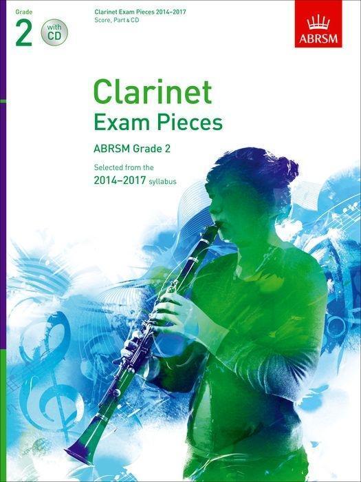 Cover: 9781848495258 | Clarinet Exam Pieces 2014-2017, Grade 2 | ABRSM Exam Pieces | Englisch