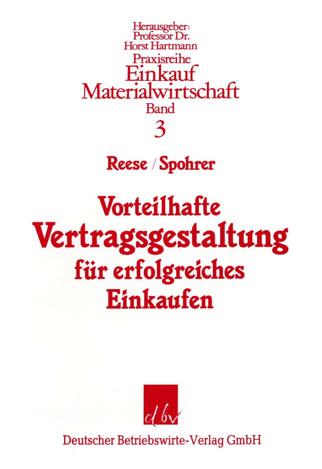 Cover: 9783886400577 | Vorteilhafte Vertragsgestaltung für erfolgreiches Einkaufen. | Buch