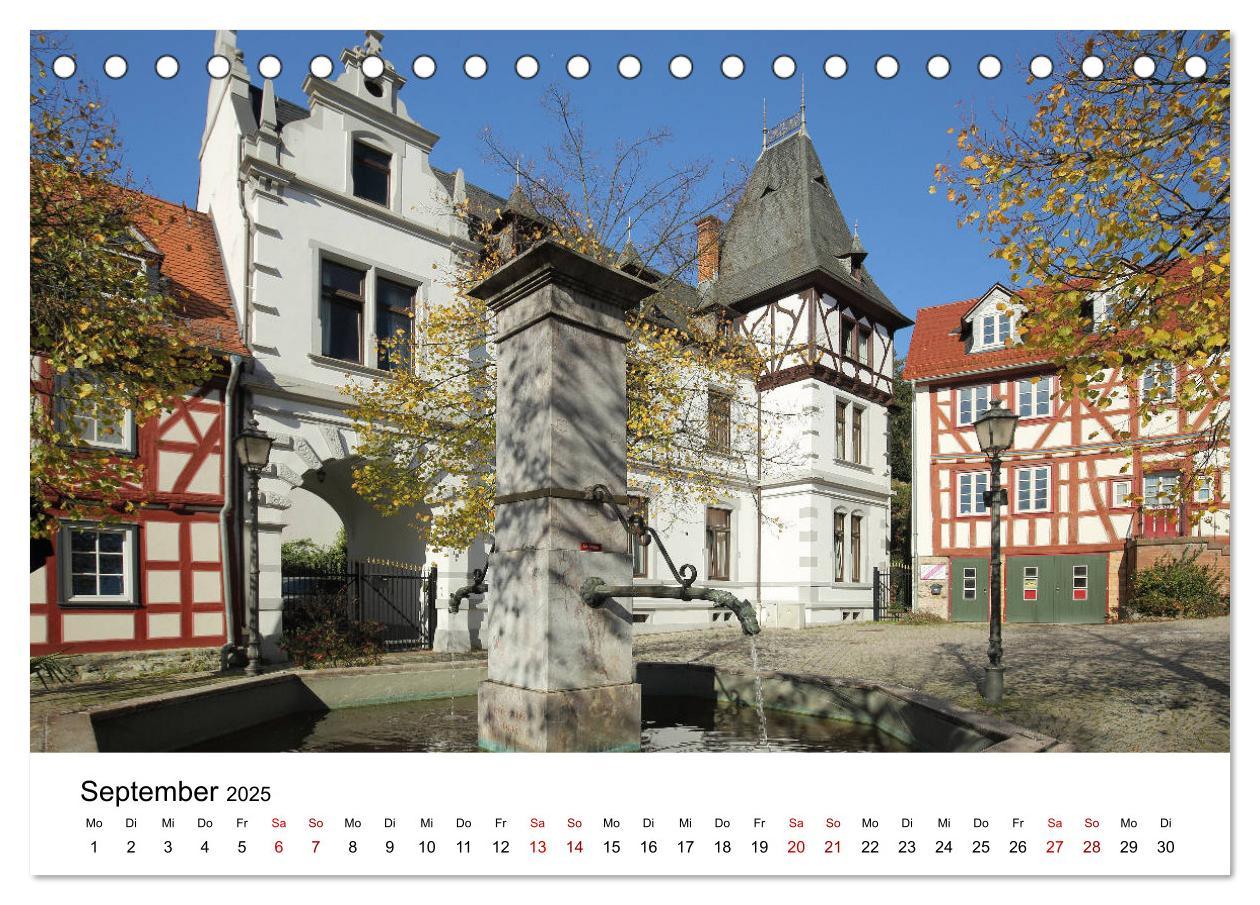 Bild: 9783435132690 | Idstein Perle im Taunus (Tischkalender 2025 DIN A5 quer), CALVENDO...