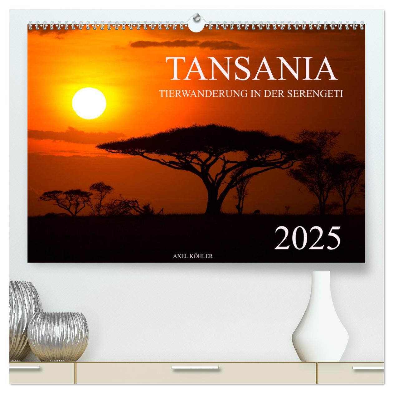 Cover: 9783435338962 | Tansania - Tierwanderung in der Serengeti (hochwertiger Premium...