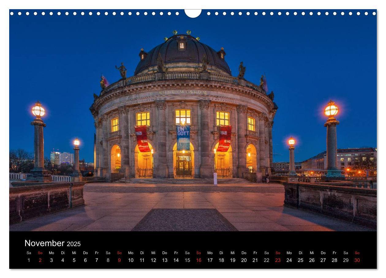 Bild: 9783435606443 | Die Blaue Stunde in Berlin (Wandkalender 2025 DIN A3 quer),...