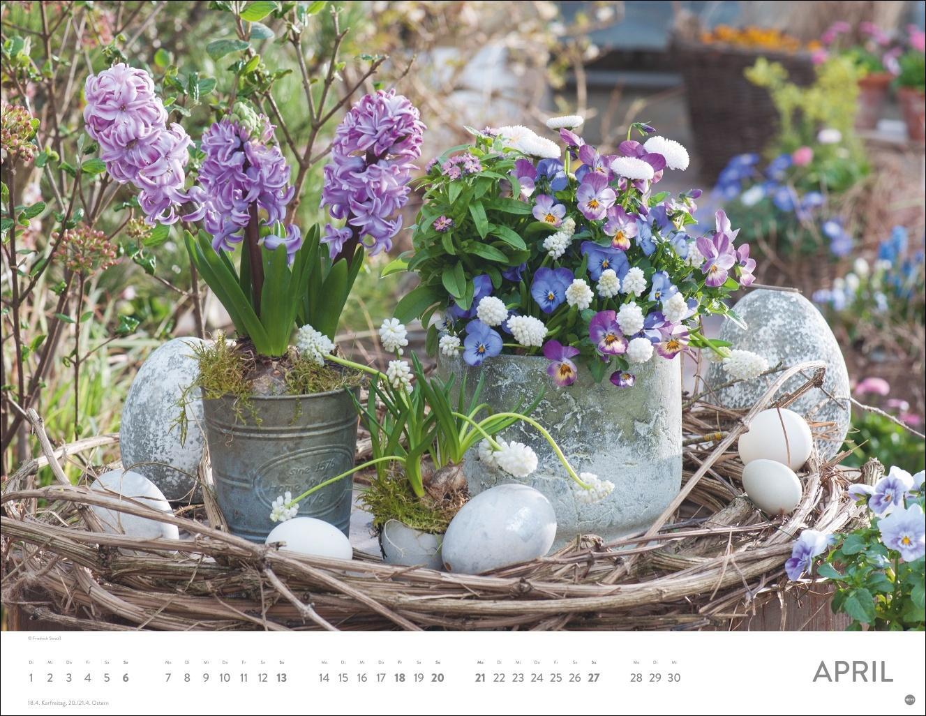 Bild: 9783756405053 | Blumenpracht Posterkalender 2025 | Heye | Kalender | Spiralbindung