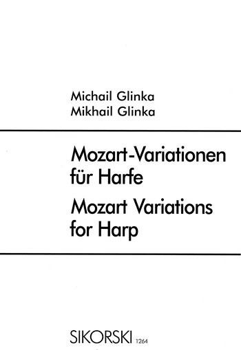 Cover: 9790003012483 | Mozart-Variationen - Mozart Variations | Mikhail Glinka | Buch