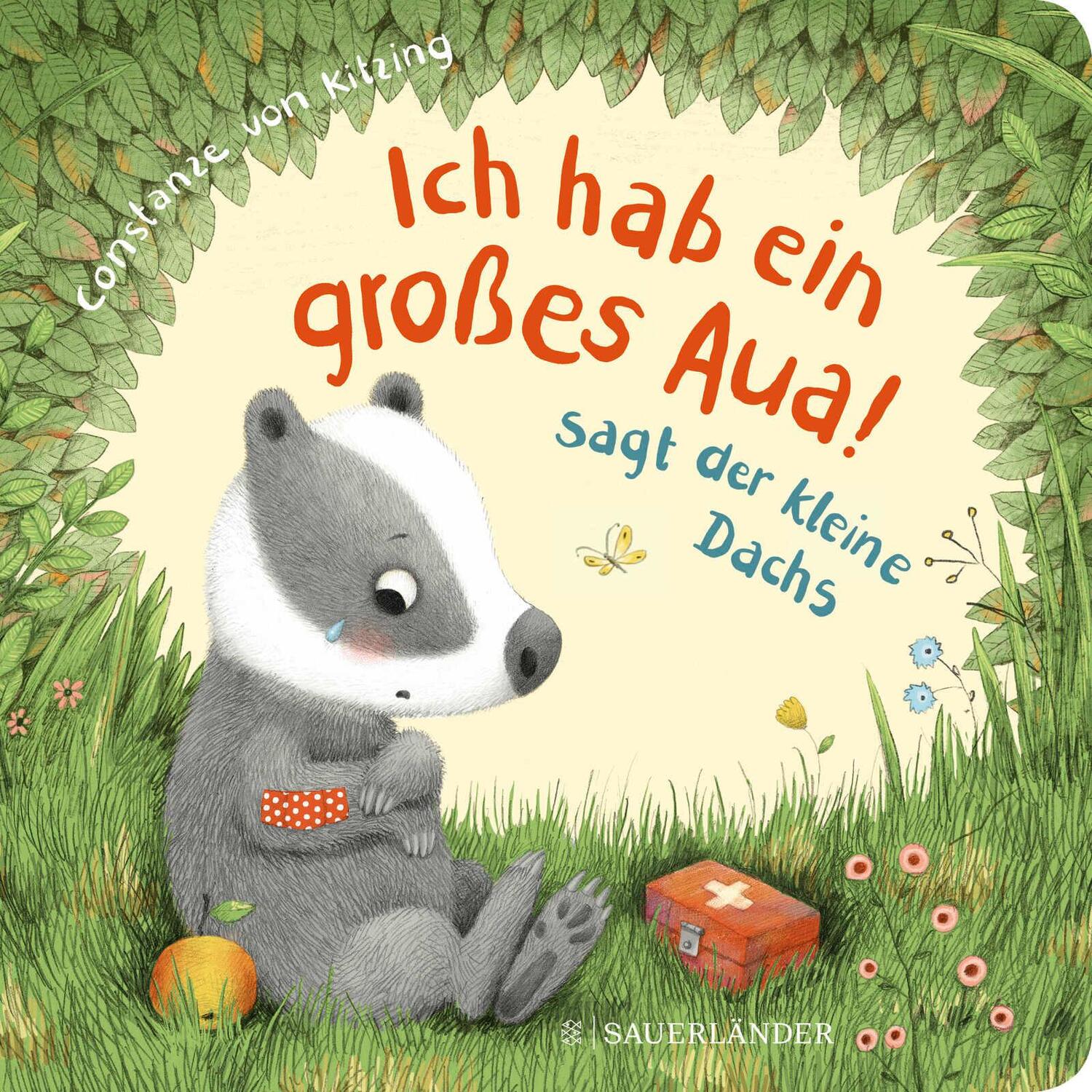 Cover: 9783737357500 | "Ich hab ein großes Aua", sagt der kleine Dachs (Trost-Buch) | Kitzing