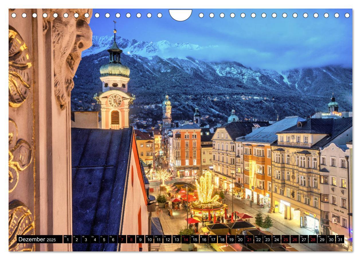 Bild: 9783435189984 | Innsbruck - Hauptstadt der Alpen (Wandkalender 2025 DIN A4 quer),...