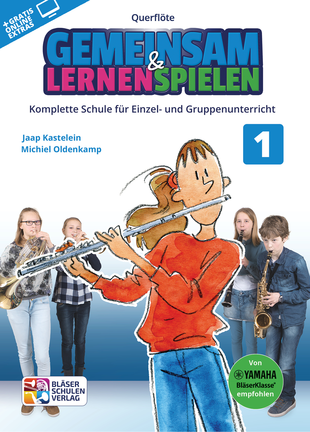 Cover: 9790700382001 | Gemeinsam lernen & spielen Band 1 (+Online Audio) für Bläserklasse...