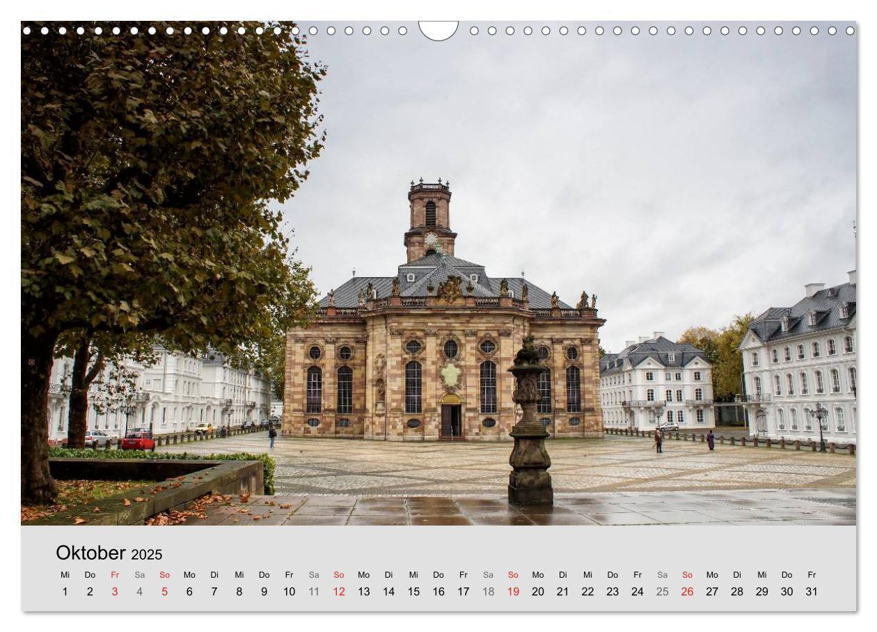 Bild: 9783435610228 | Saarland - unbekannte Schönheit (Wandkalender 2025 DIN A3 quer),...