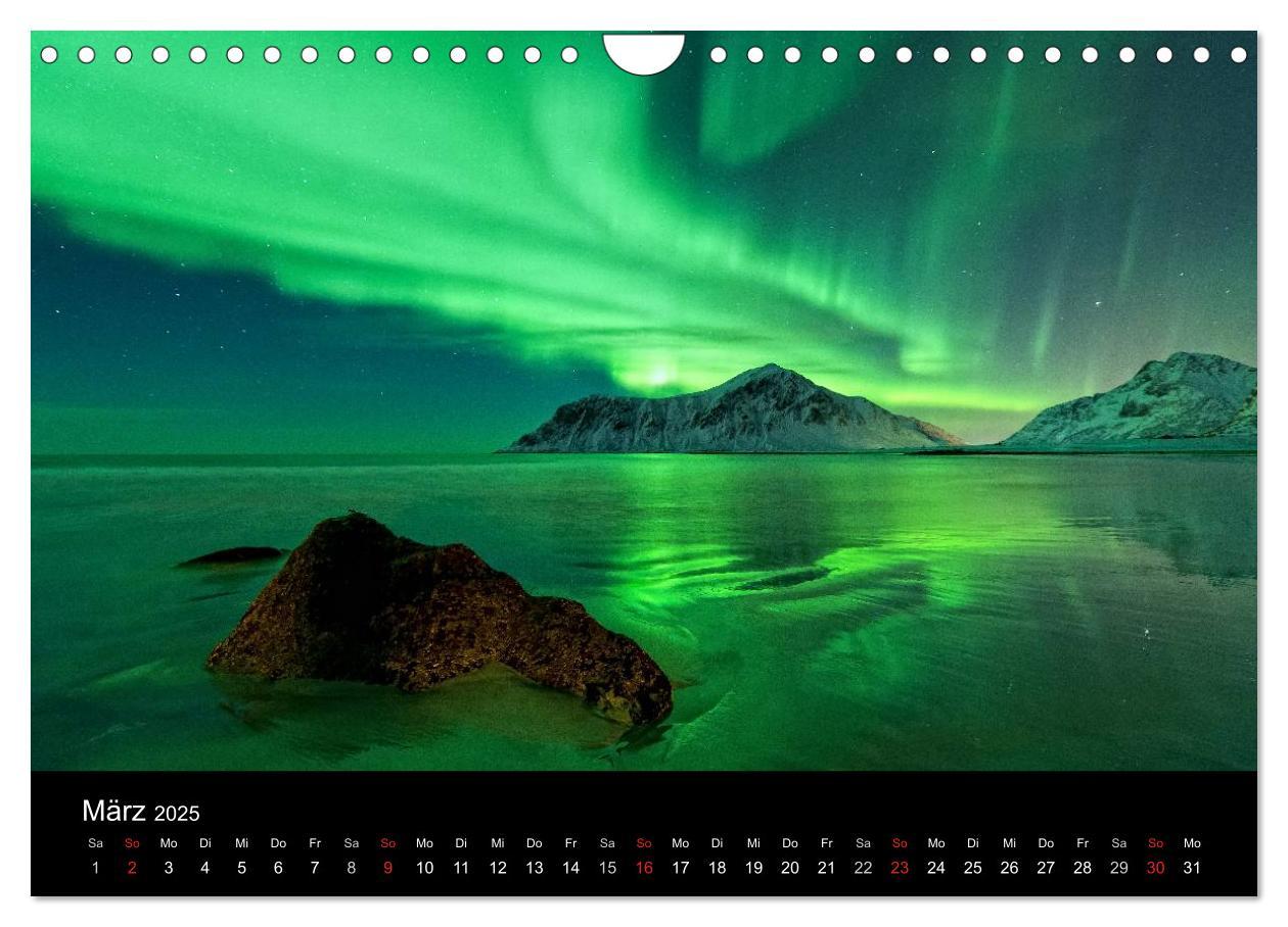 Bild: 9783435802395 | Norwegen (Wandkalender 2025 DIN A4 quer), CALVENDO Monatskalender