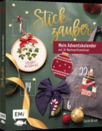 Cover: 9783745921311 | Mein Adventskalender-Buch - Stickzauber | Sarah Ulrich | Buch | 112 S.