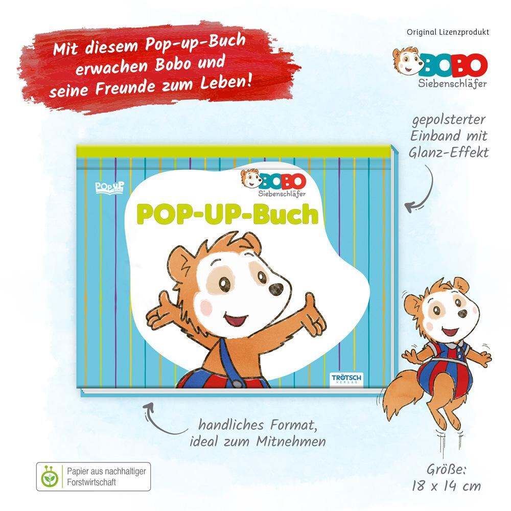 Bild: 9783988020871 | Trötsch Bobo Siebenschläfer Pop-up-Buch | Trötsch Verlag | Buch | 2023