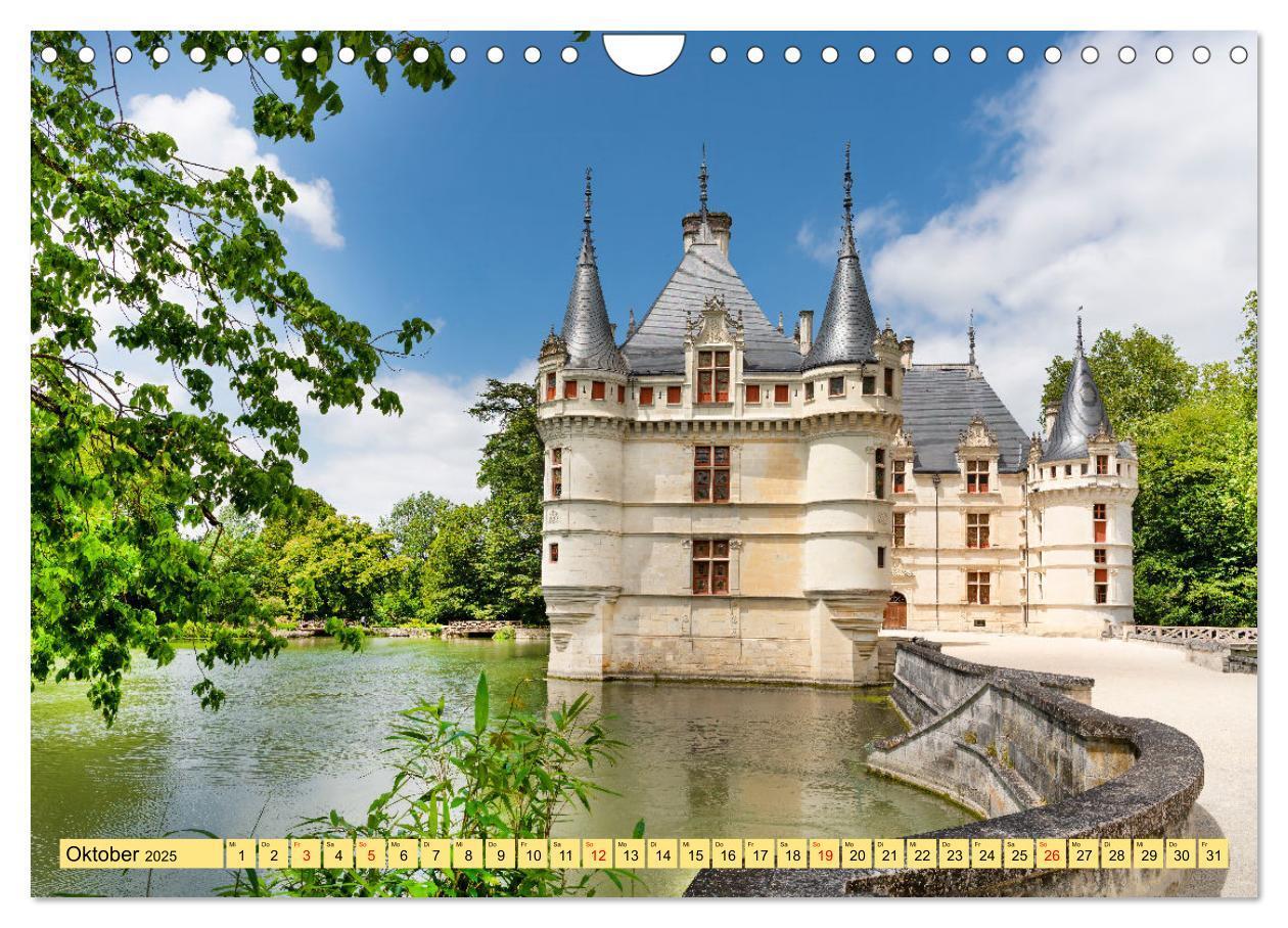 Bild: 9783383800276 | Châteaux. Im Tal der Loire (Wandkalender 2025 DIN A4 quer),...