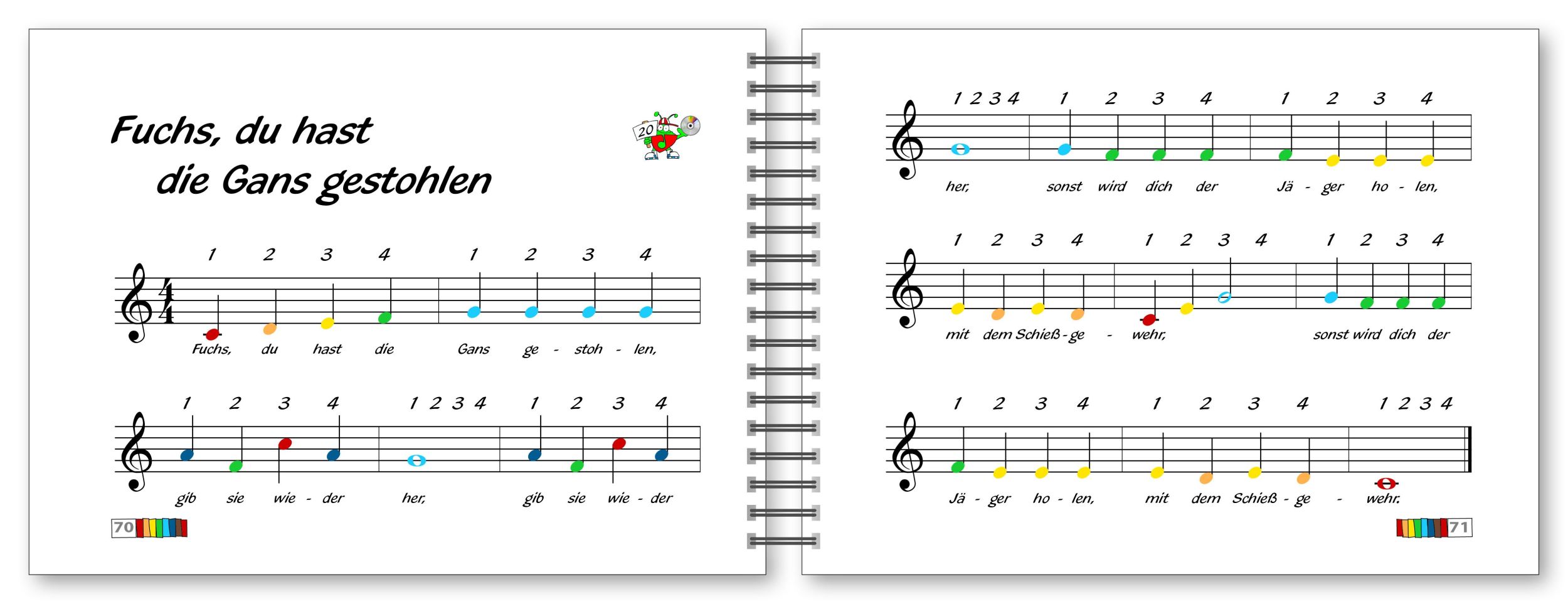 Bild: 9783802404276 | Voggys Glockenspielschule | Lerne mit Spass! | Martina Holtz | Buch