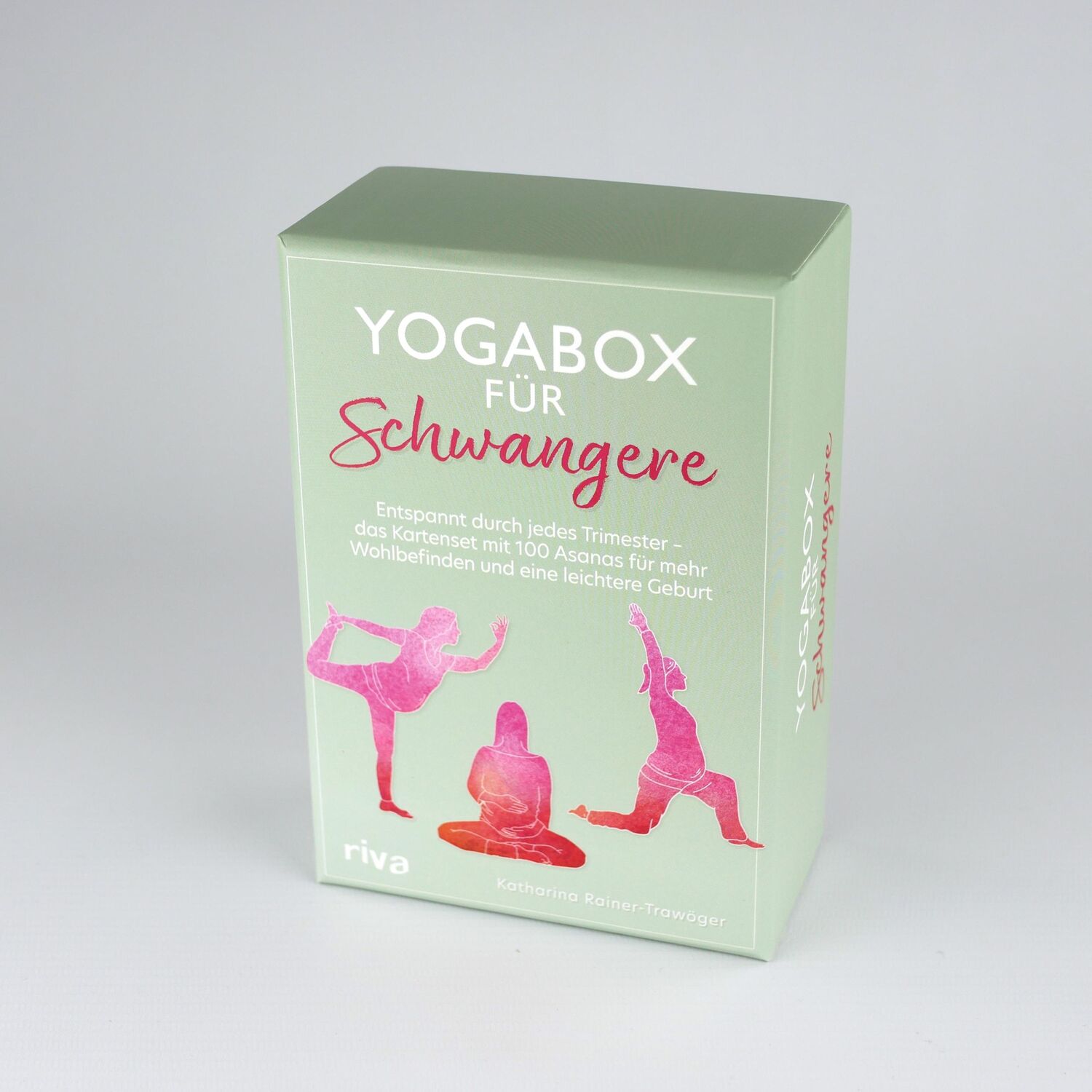 Bild: 9783742323095 | Yogabox für Schwangere | Katharina Rainer-Trawöger | Box | 100 S.