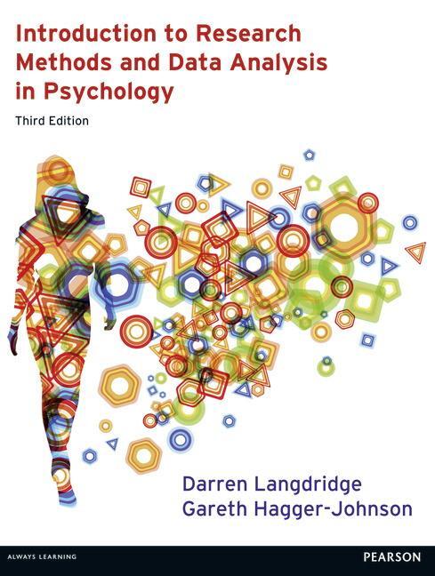 Cover: 9780273756873 | Introduction to Research Methods and Data Analysis in Psychology