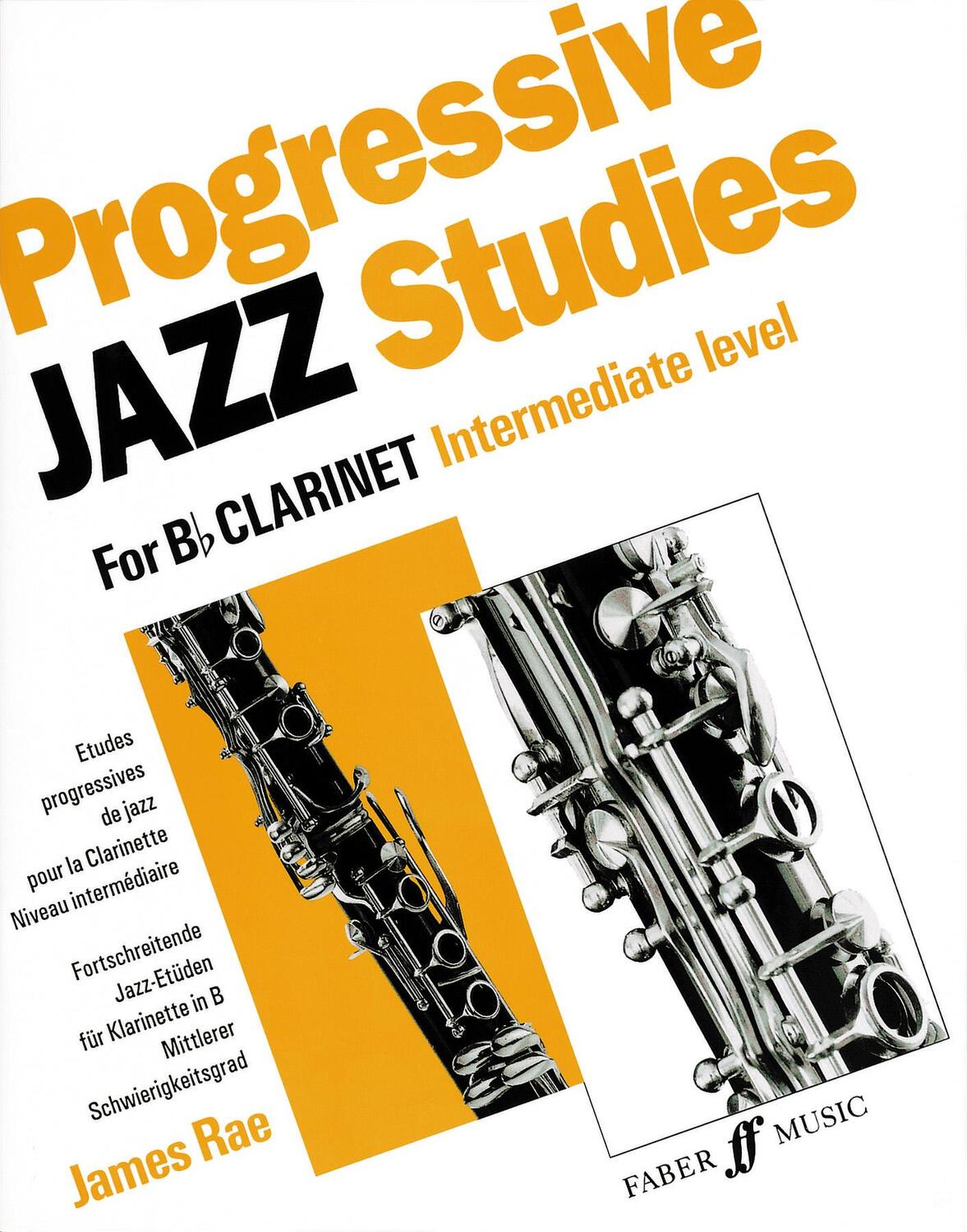 Cover: 9780571516575 | Progressive Jazz Studies for B-Flat Clarinet, Intermediate...