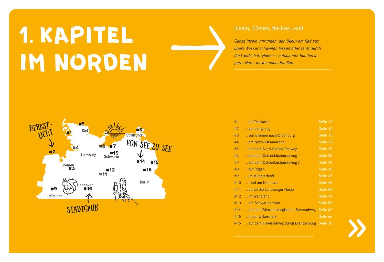 Bild: 9783616031026 | 52 kleine & große Eskapaden in Deutschland - Mit dem Fahrrad | Buch