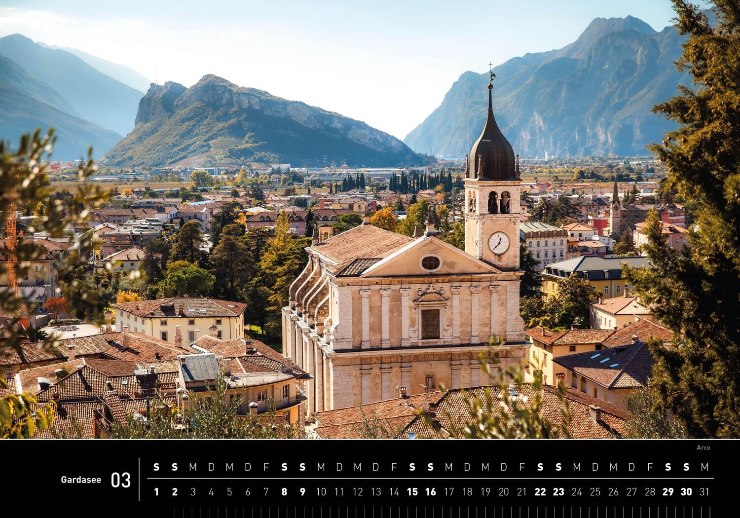 Bild: 9783968555171 | 360° Gardasee Premiumkalender 2025 | Alexander Pichler | Kalender