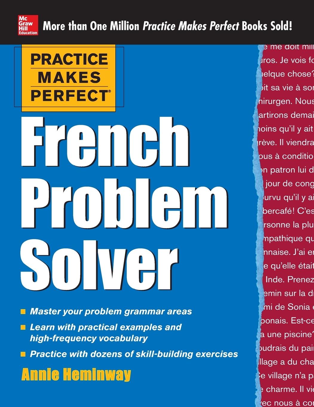 Cover: 9780071791175 | Practice Makes Perfect French Problem Solver | With 90 Exercises