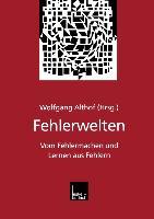 Cover: 9783810023438 | Fehlerwelten | Wolfgang Althof | Taschenbuch | Paperback | 269 S.