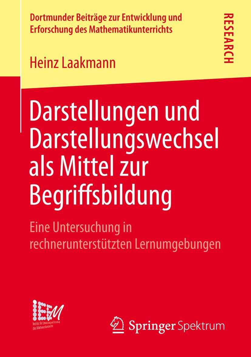 Cover: 9783658015916 | Darstellungen und Darstellungswechsel als Mittel zur Begriffsbildung