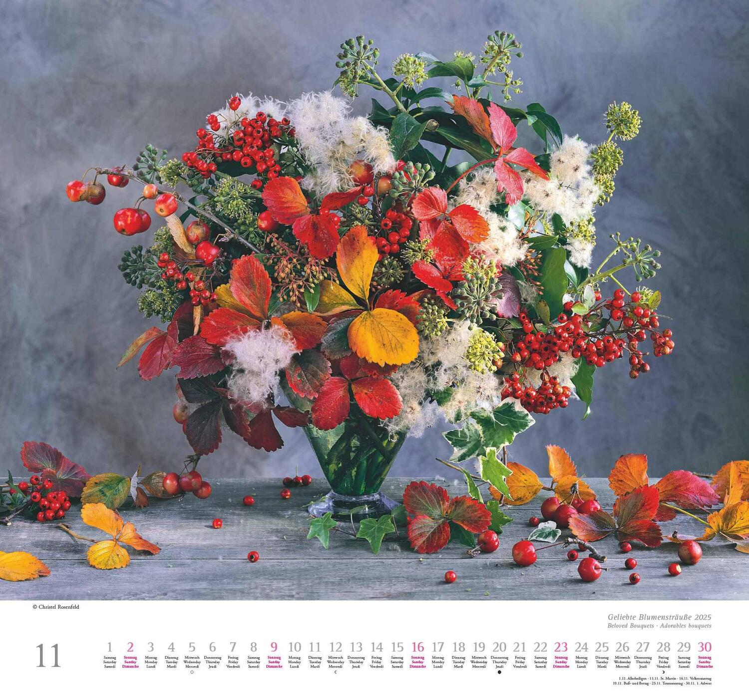 Bild: 4250809653075 | Geliebte Blumensträuße 2025 - DUMONT Wandkalender - mit allen...