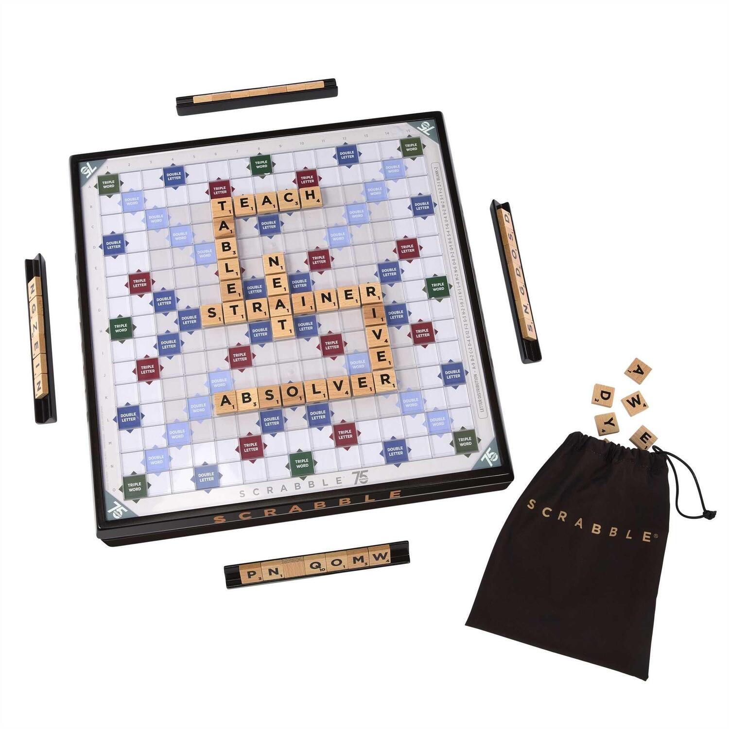 Bild: 194735161584 | Scrabble 75th Anniversary | Stück | HPK86 | Deutsch | 2023 | Mattel