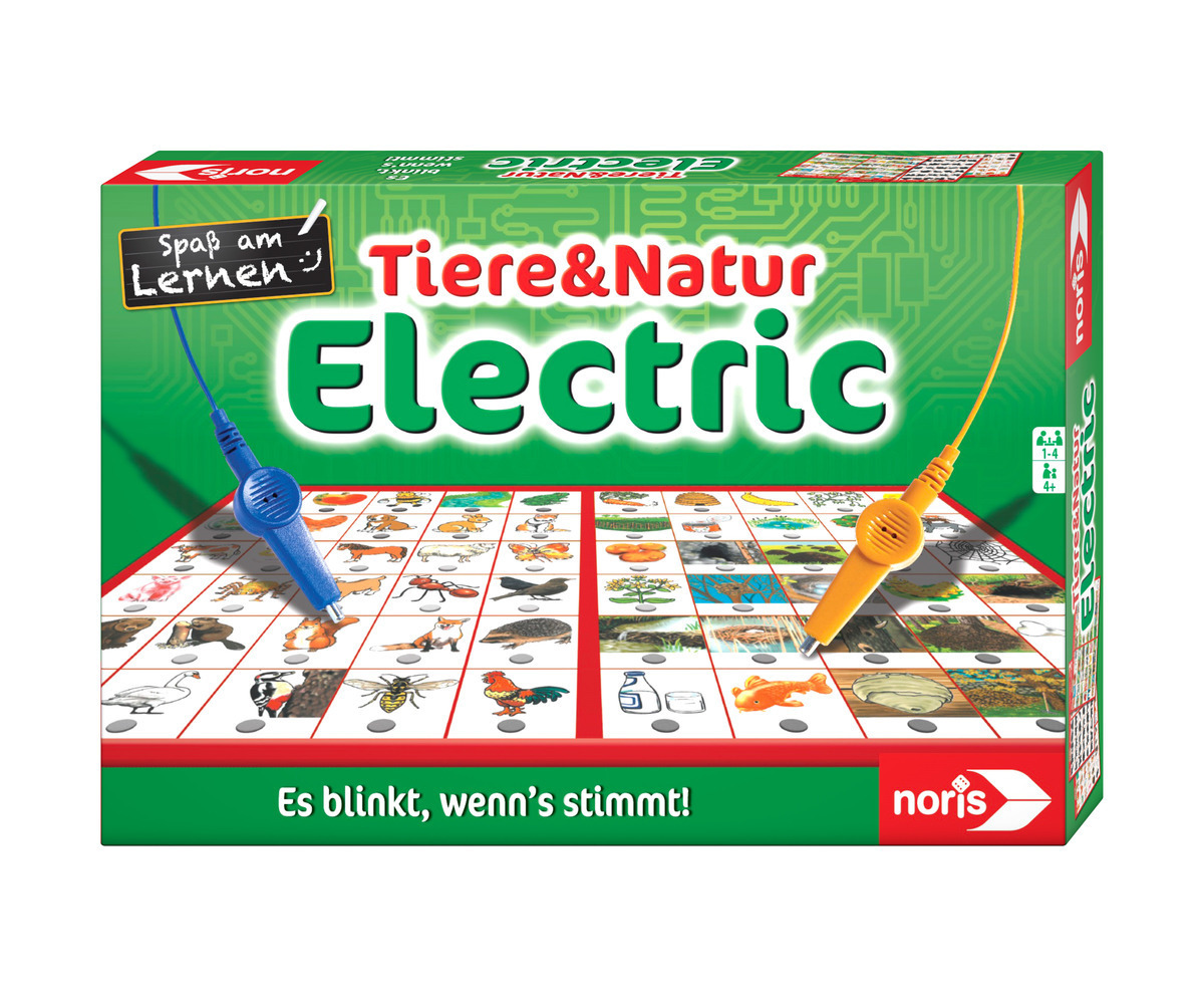 Cover: 4000826037224 | Tiere und Natur - Electric (Spiel) | Es blinkt, wenn's stimmt! | Spiel