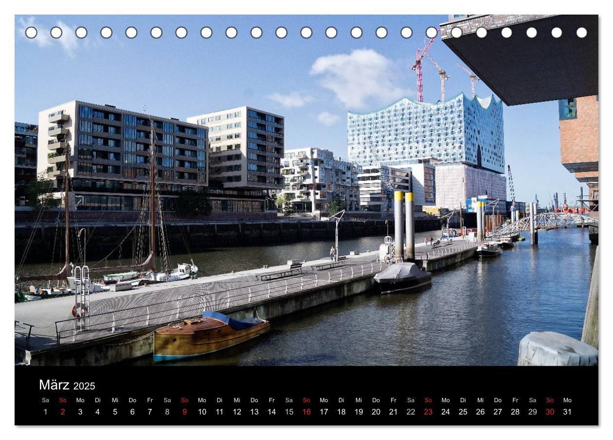 Bild: 9783435672431 | Hafencity Hamburg - die Perspektive (Tischkalender 2025 DIN A5...