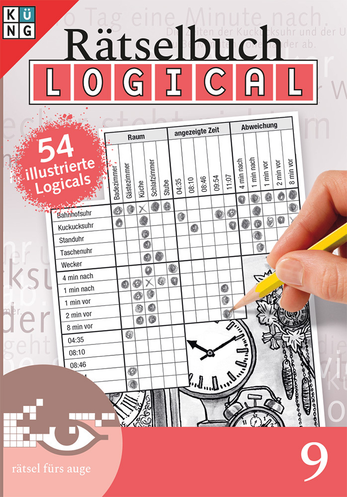 Cover: 9783905573817 | Logical Rätselbuch 9 | Logik-Rätsel | Daniela Feurer | Buch | 128 S.