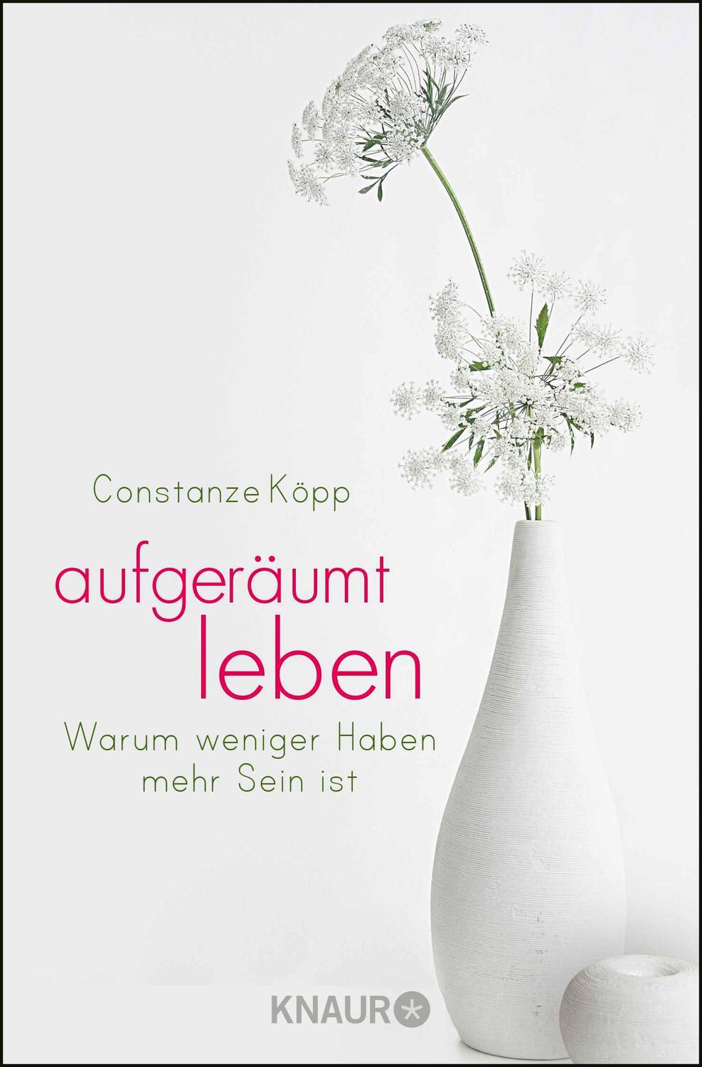 Cover: 9783426786369 | Aufgeräumt leben | Constanze Köpp | Taschenbuch | Paperback | Deutsch