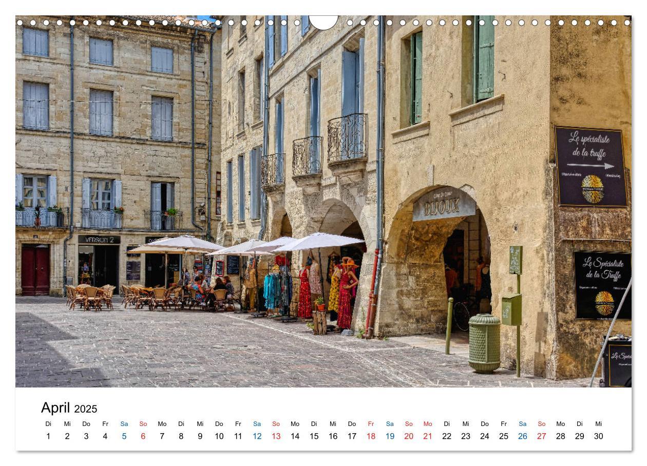 Bild: 9783435162413 | Uzés - Charmante Kleinstadt im Gard (Wandkalender 2025 DIN A3...