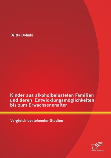 Cover: 9783842872349 | Kinder aus alkoholbelasteten Familien und deren...