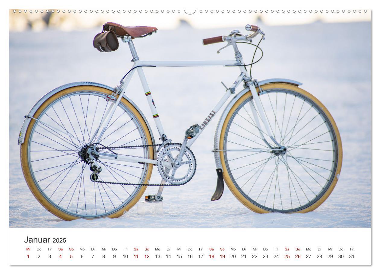 Bild: 9783435017898 | Stahlrenner - Rennrad-Klassiker aus Europa (Wandkalender 2025 DIN...