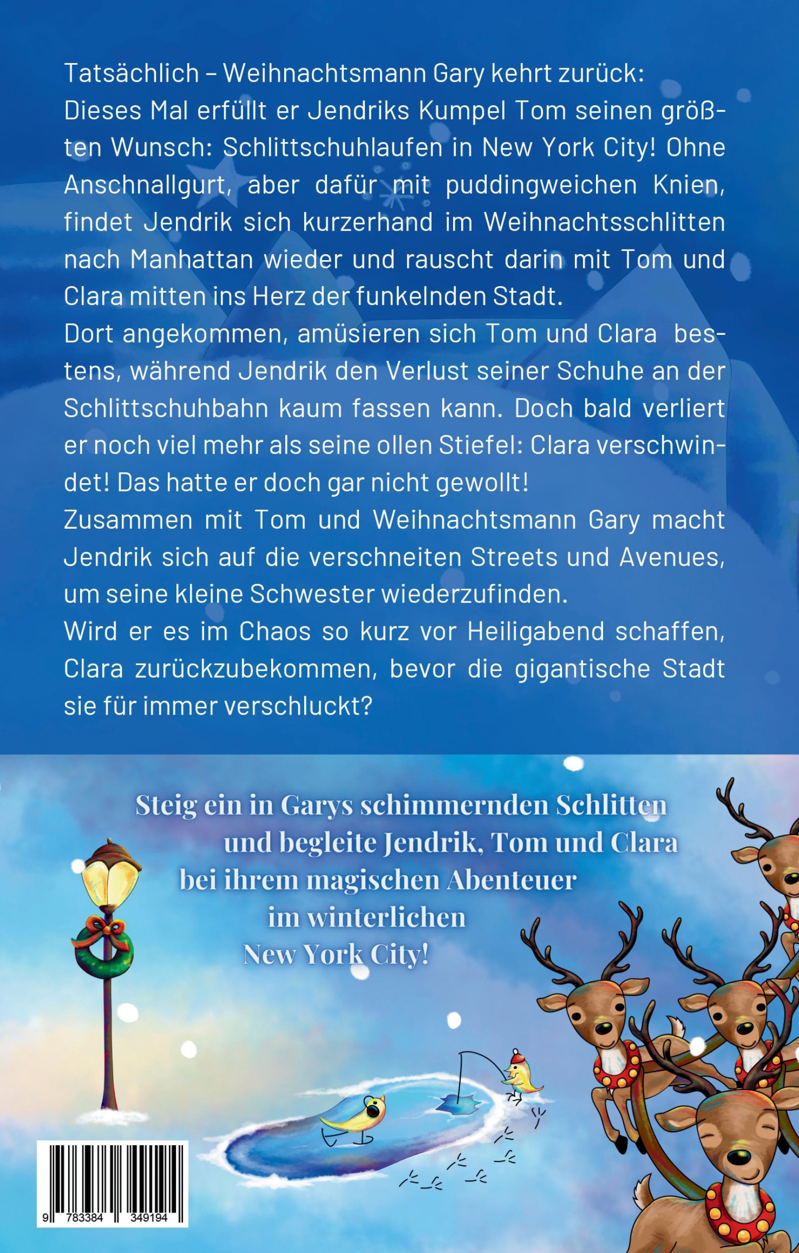 Rückseite: 9783384349194 | Mit Gary Weihnachtsmann in New York | Katrin Zimmermann | Buch | 2024