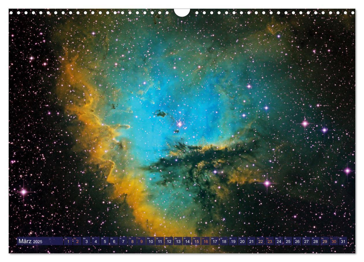 Bild: 9783435055340 | Galaxien, Sterne und Nebel: Leuchten aus dem All (Wandkalender 2025...