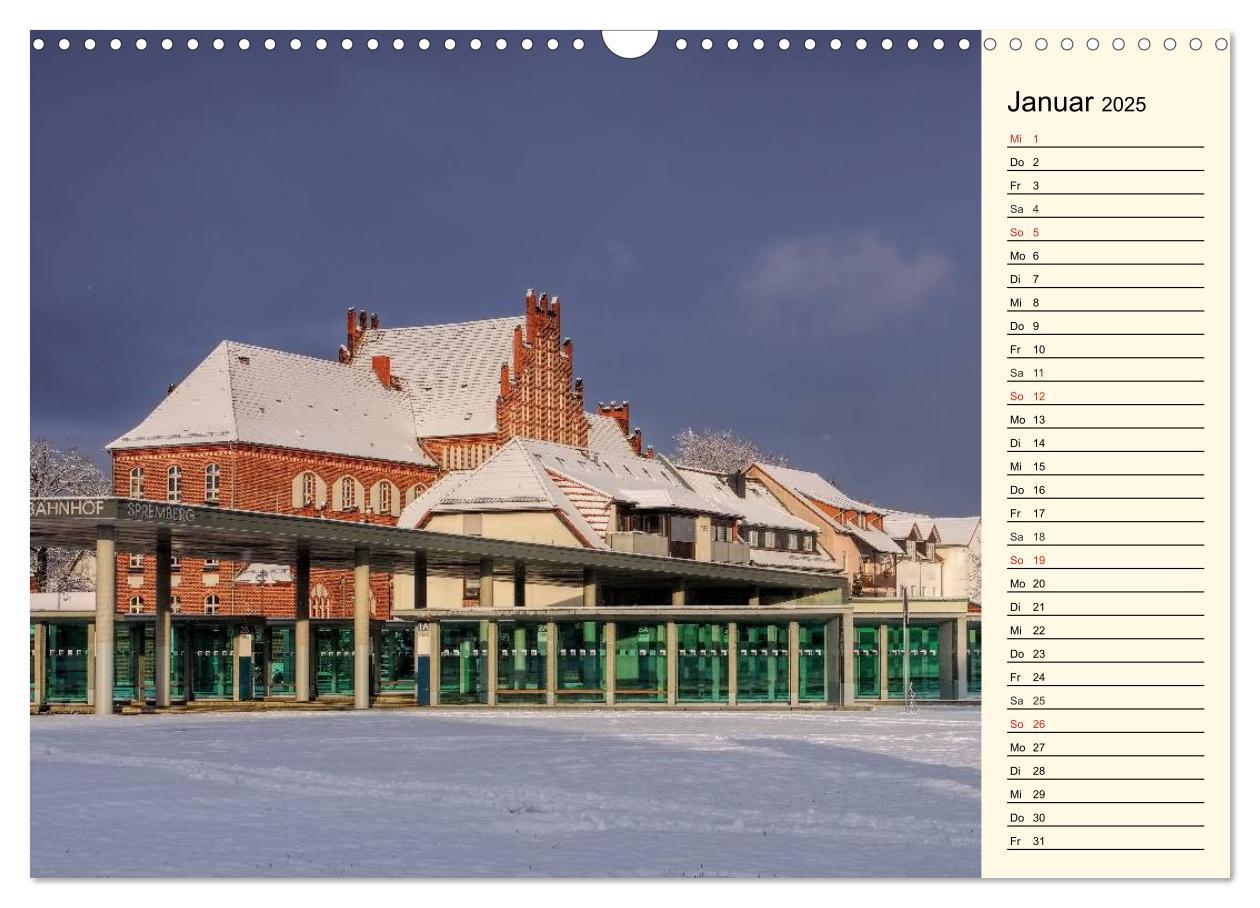 Bild: 9783435508563 | Spremberg - Perle der Lausitz (Wandkalender 2025 DIN A3 quer),...