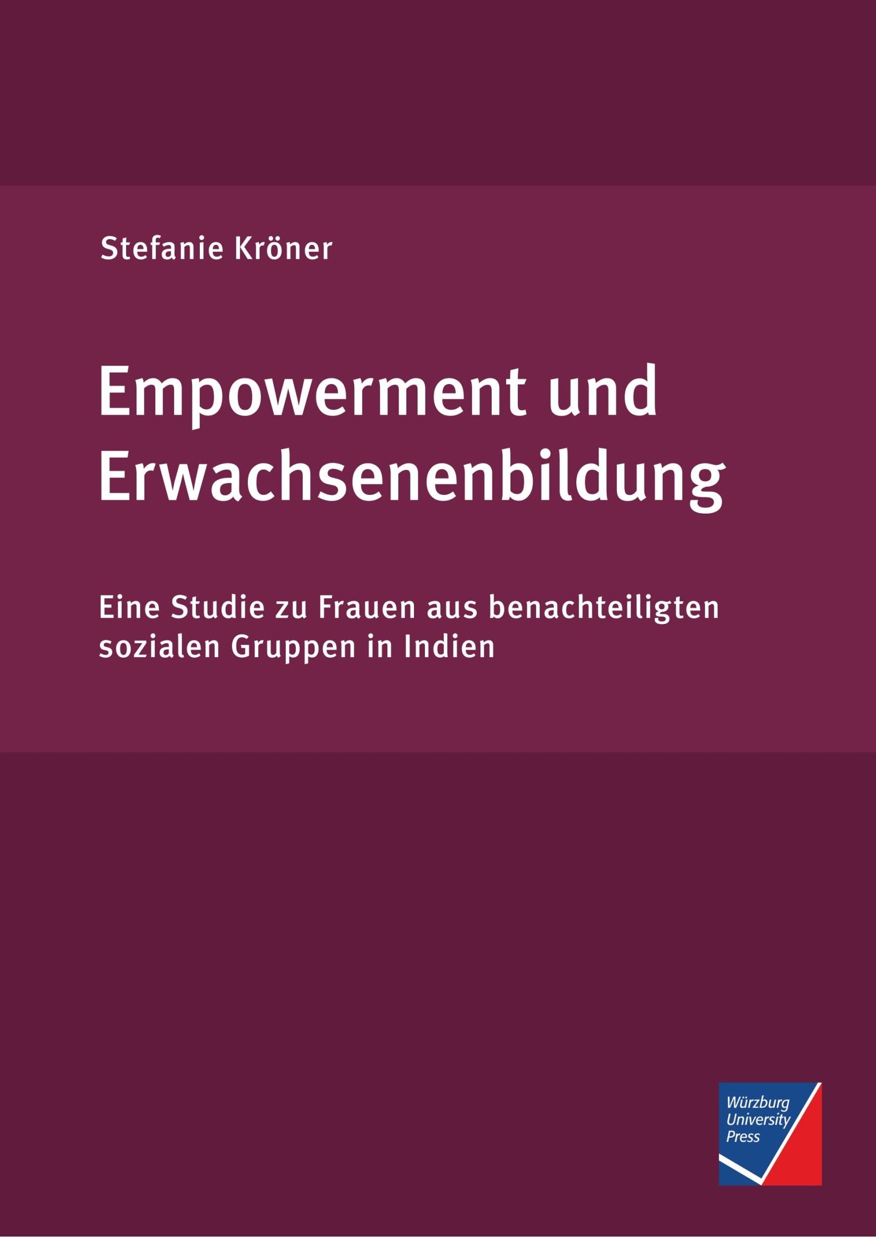 Cover: 9783958261181 | Empowerment und Erwachsenenbildung | Stefanie Kröner | Taschenbuch