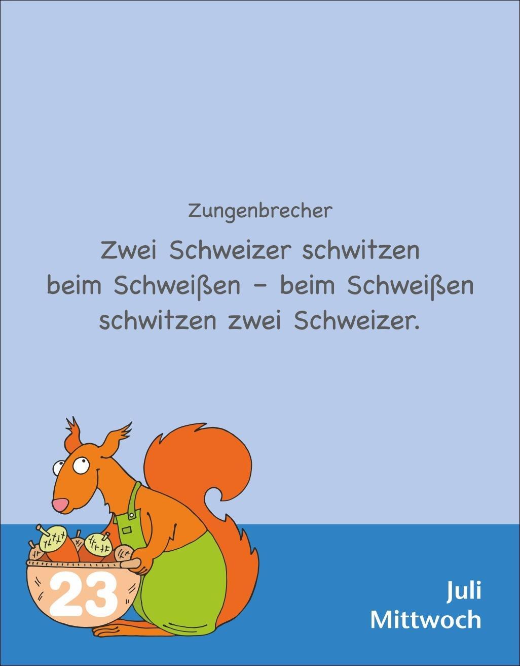 Bild: 9783840034152 | Witze für Kids Tagesabreißkalender 2025 | Ann Christin Artel | 324 S.