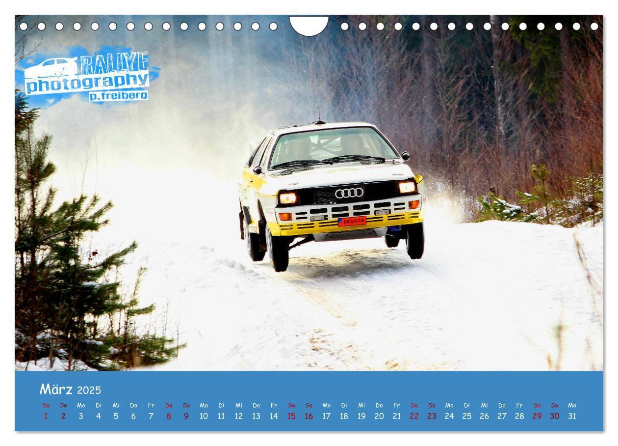 Bild: 9783435343935 | WRC Schweden White Open 2025 (Wandkalender 2025 DIN A4 quer),...