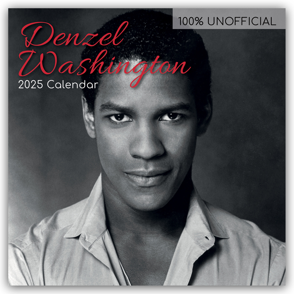 Cover: 9781835367728 | Denzel Washington 2025 - 16-Monatskalender | Ltd | Kalender | 14 S.